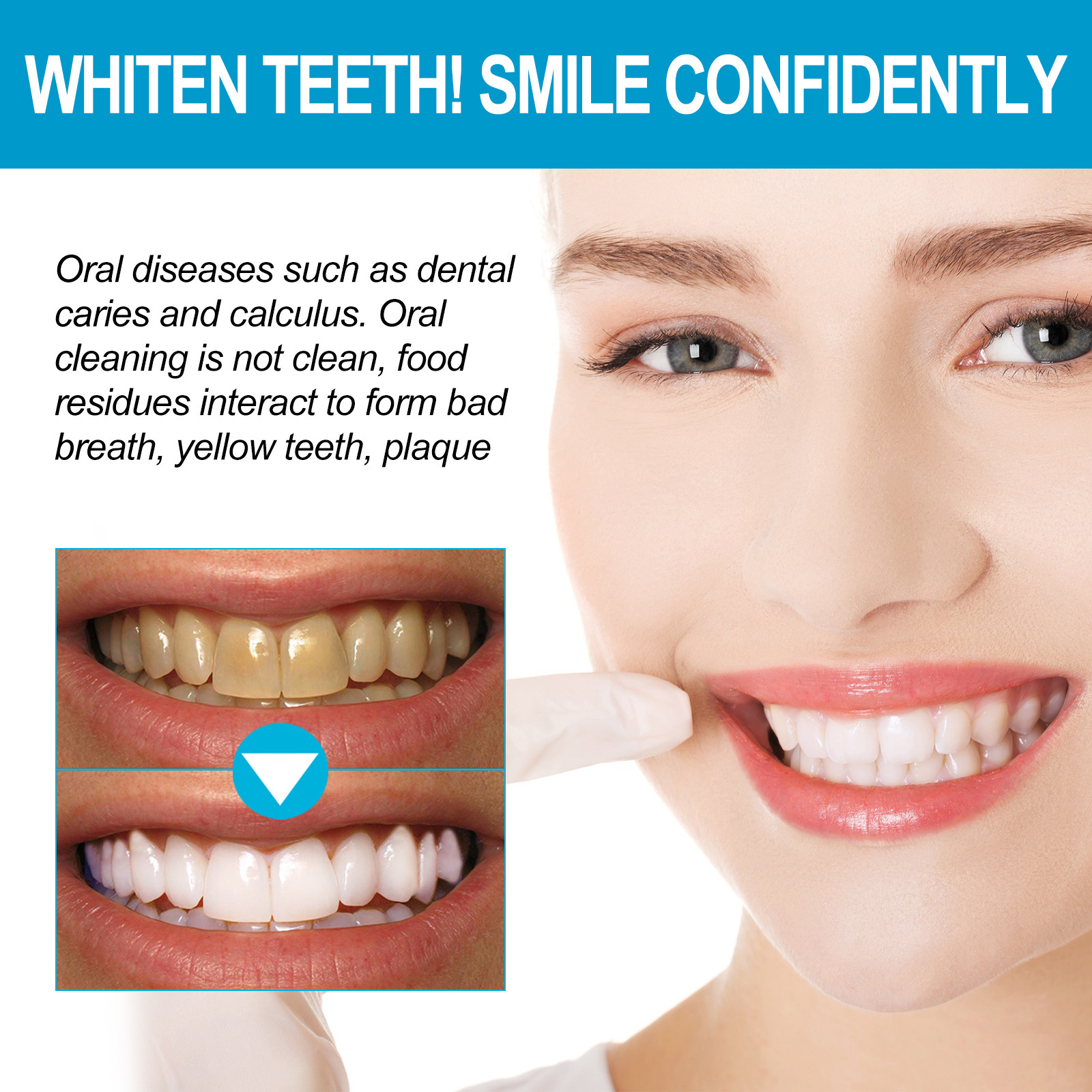 Teeth Whitening With Baking Soda - Blueberry Baking Soda Whitening Tooth Powder