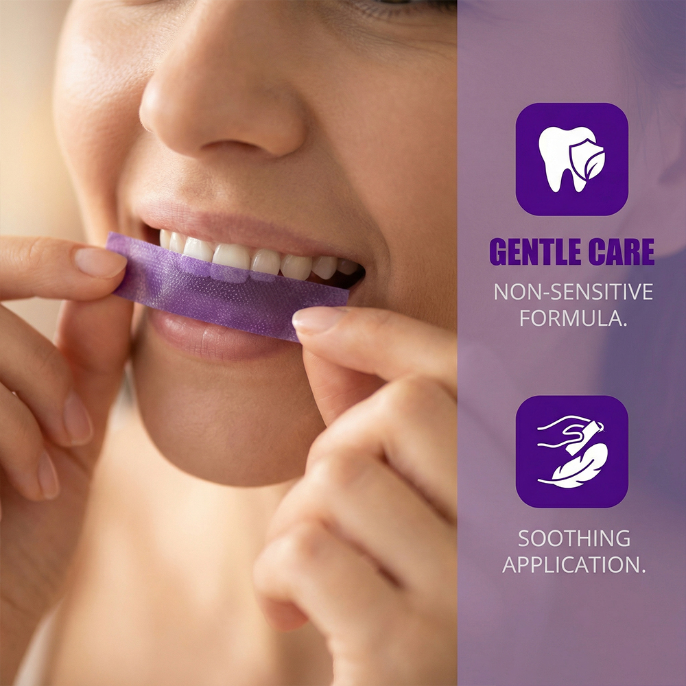 Purple Teeth Whitening Strips- - Teeth Whitening In Office 评论和价格