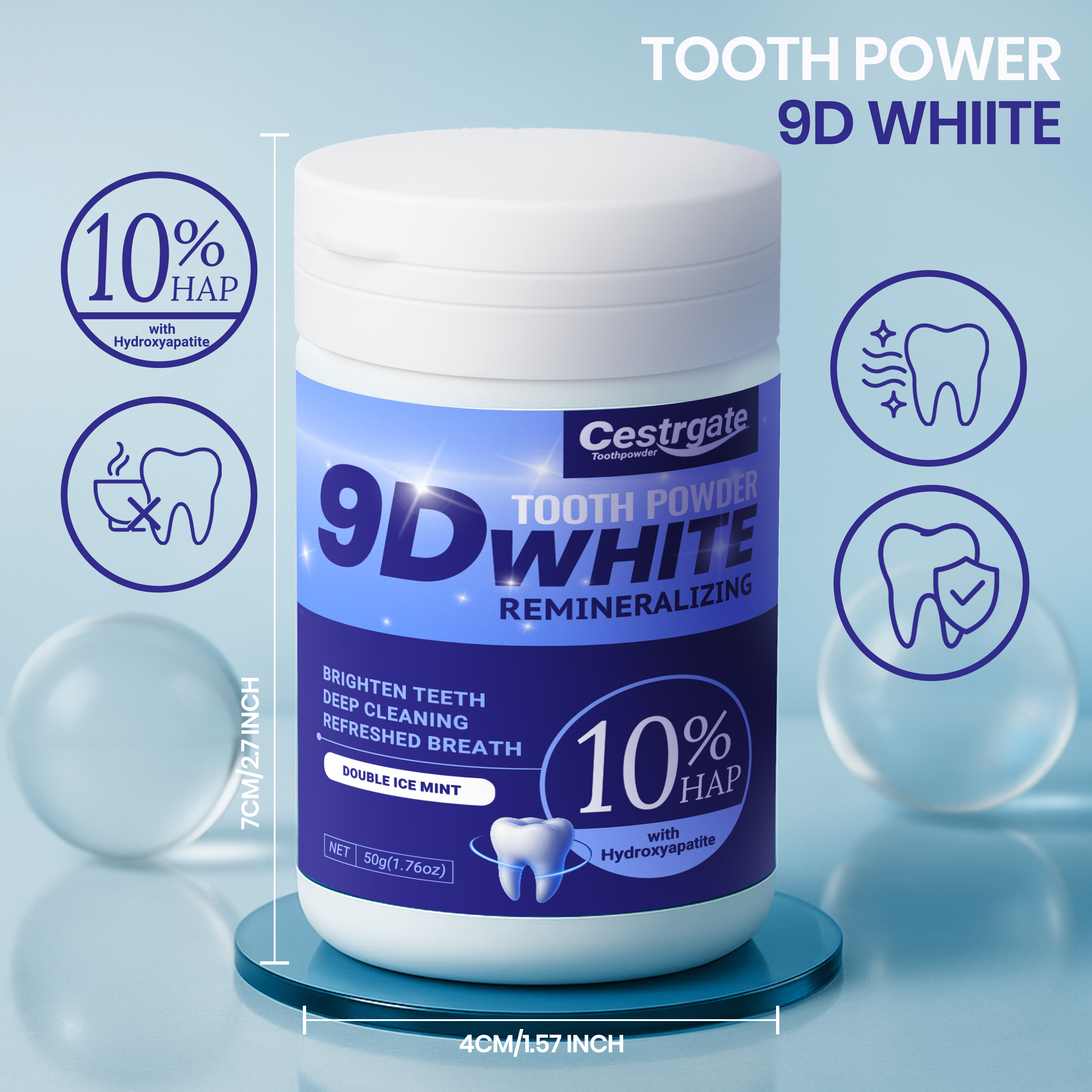 9D Hydroxyapatite Teeth Whiten - Teeth Whitening Co 评论和价格