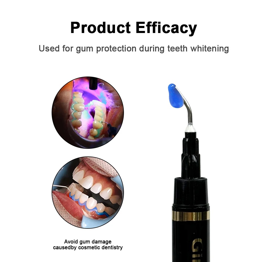 10Pcs Dental Teeth Whitening G - Teeth Whitening Gingival Barrier 评论和价格