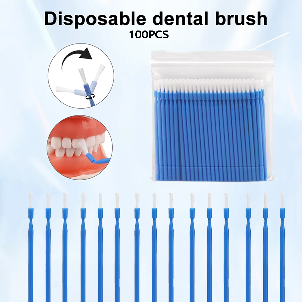 100Pcs Dental Disposable Micro - Whitening Teeth Dentist 评论和价格