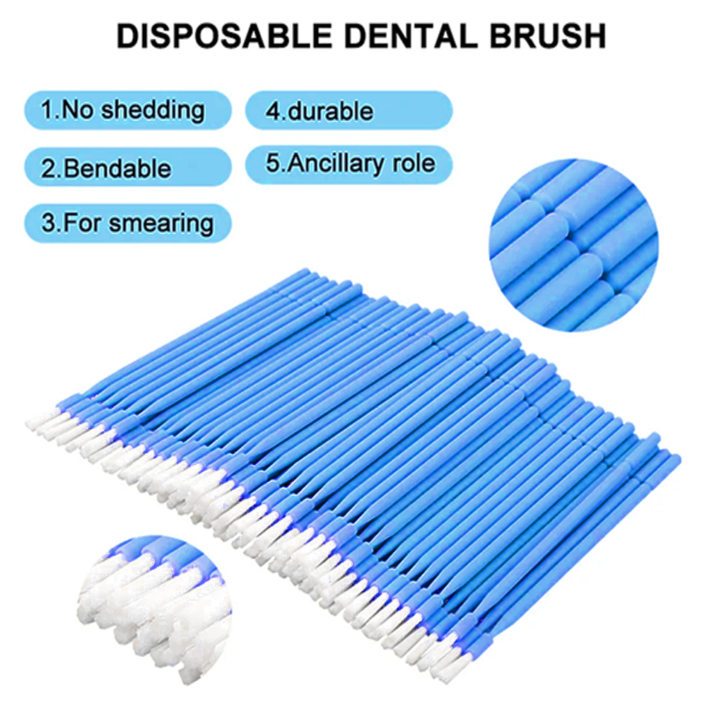 100Pcs Dental Disposable Micro - Whitening Teeth Dentist 评论和价格