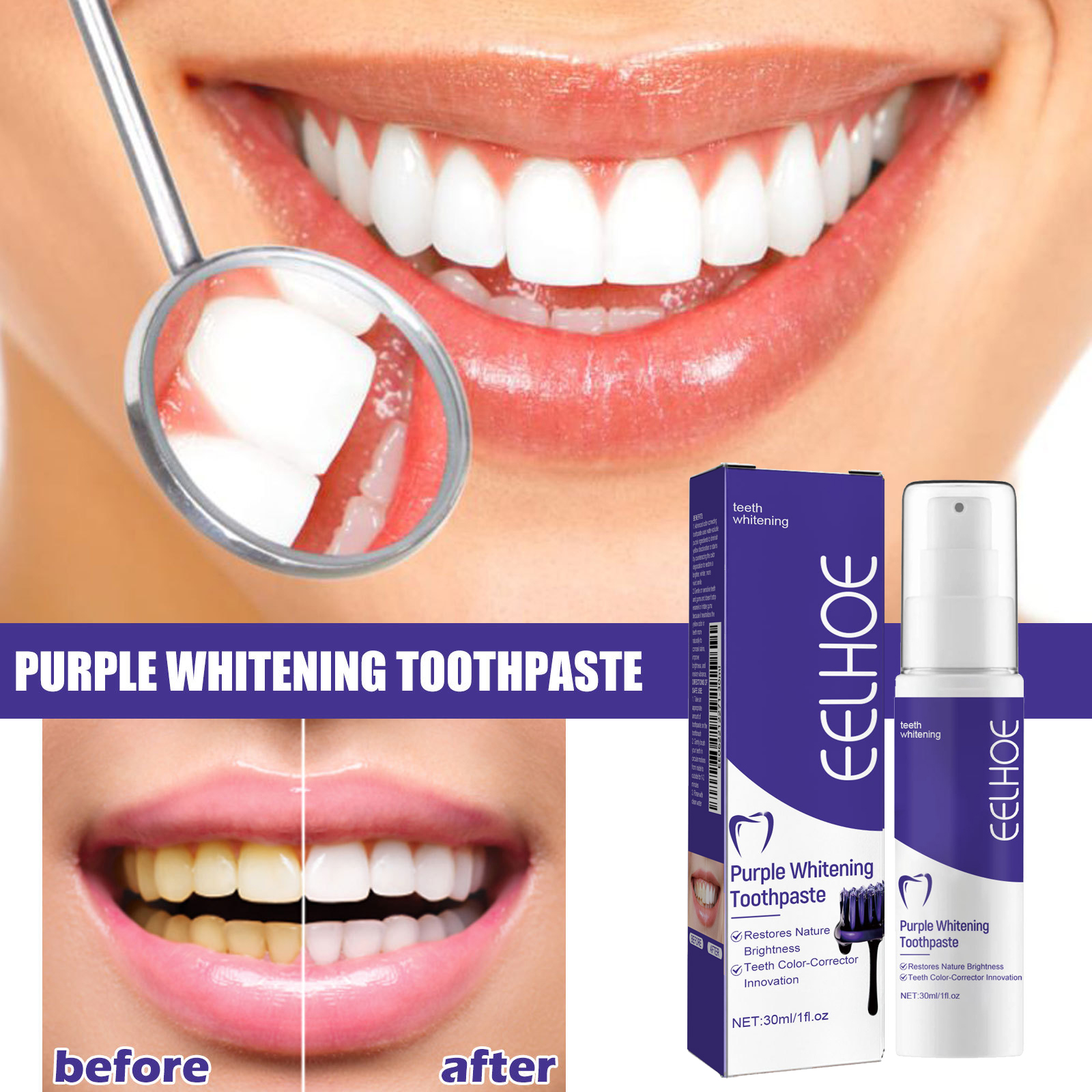 Teeth Cleansing Whitening Toot - Teeth Whitening Korea 评论和价格