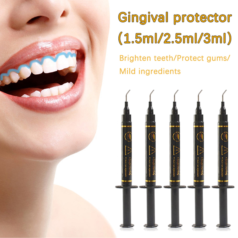 Resin 1.5/2.5/3ML Dental Syrin - Teeth Whitening Gingival Barrier 评论和价格