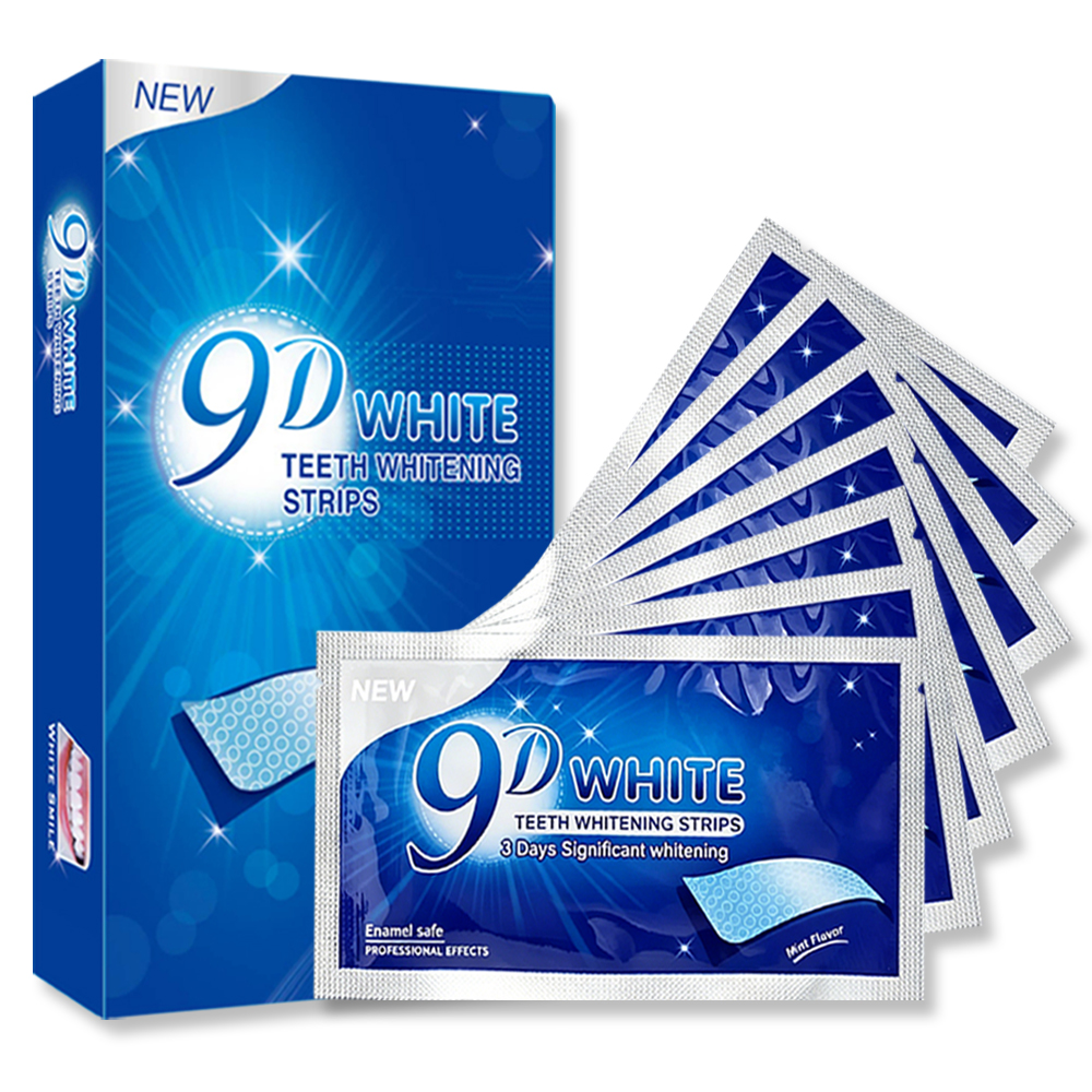 9D White Teeth Whitening Strip - Teeth Whitening In Office 评论和价格