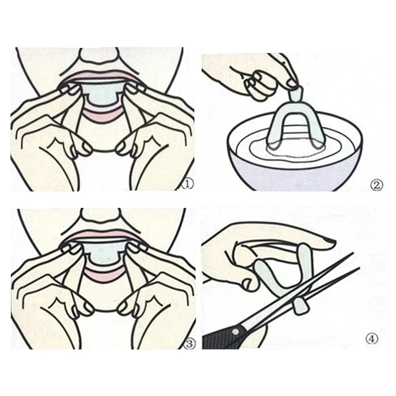 1/2/3/4/5/6Pairs Mouth Guard B - Teeth Whitening Quotes 评论和价格