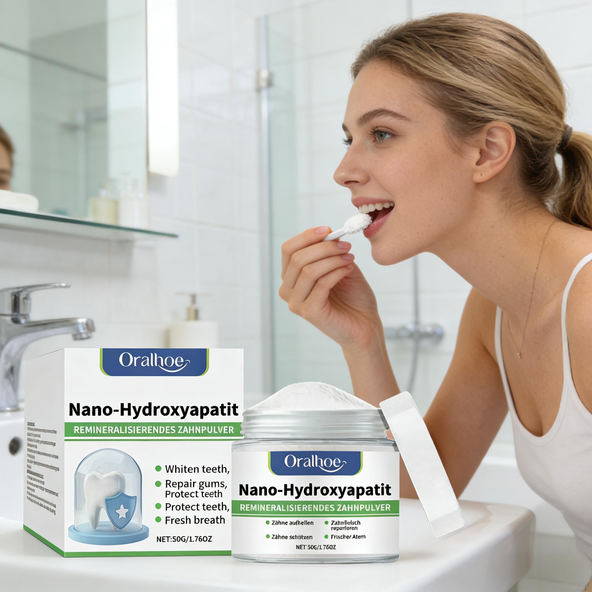 Oralhoe Whitening Tooth Powder - Teeth Whitening Quotes 评论和价格