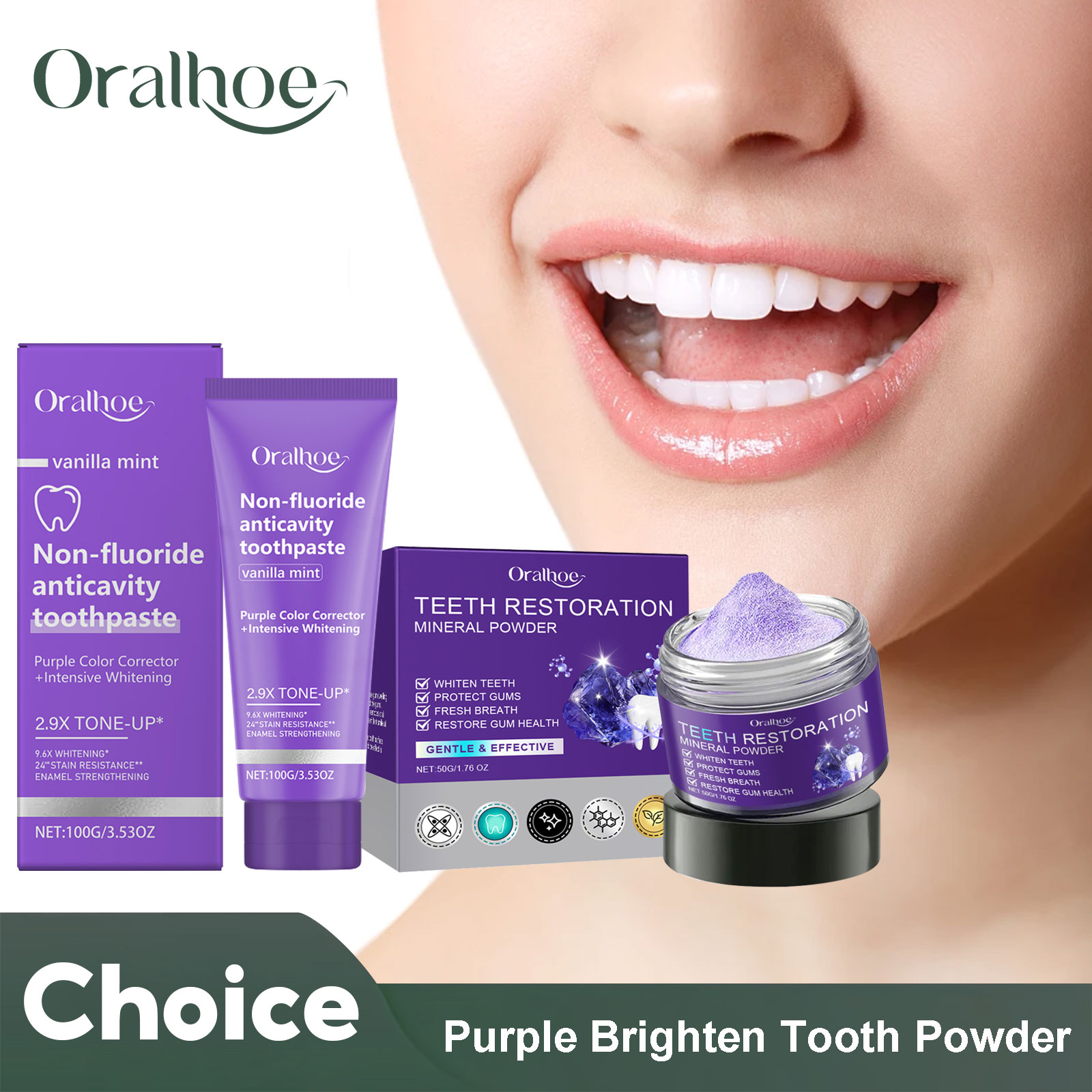 Teeth Restoration Mineral Powd - Teeth Whitening Quotes 评论和价格