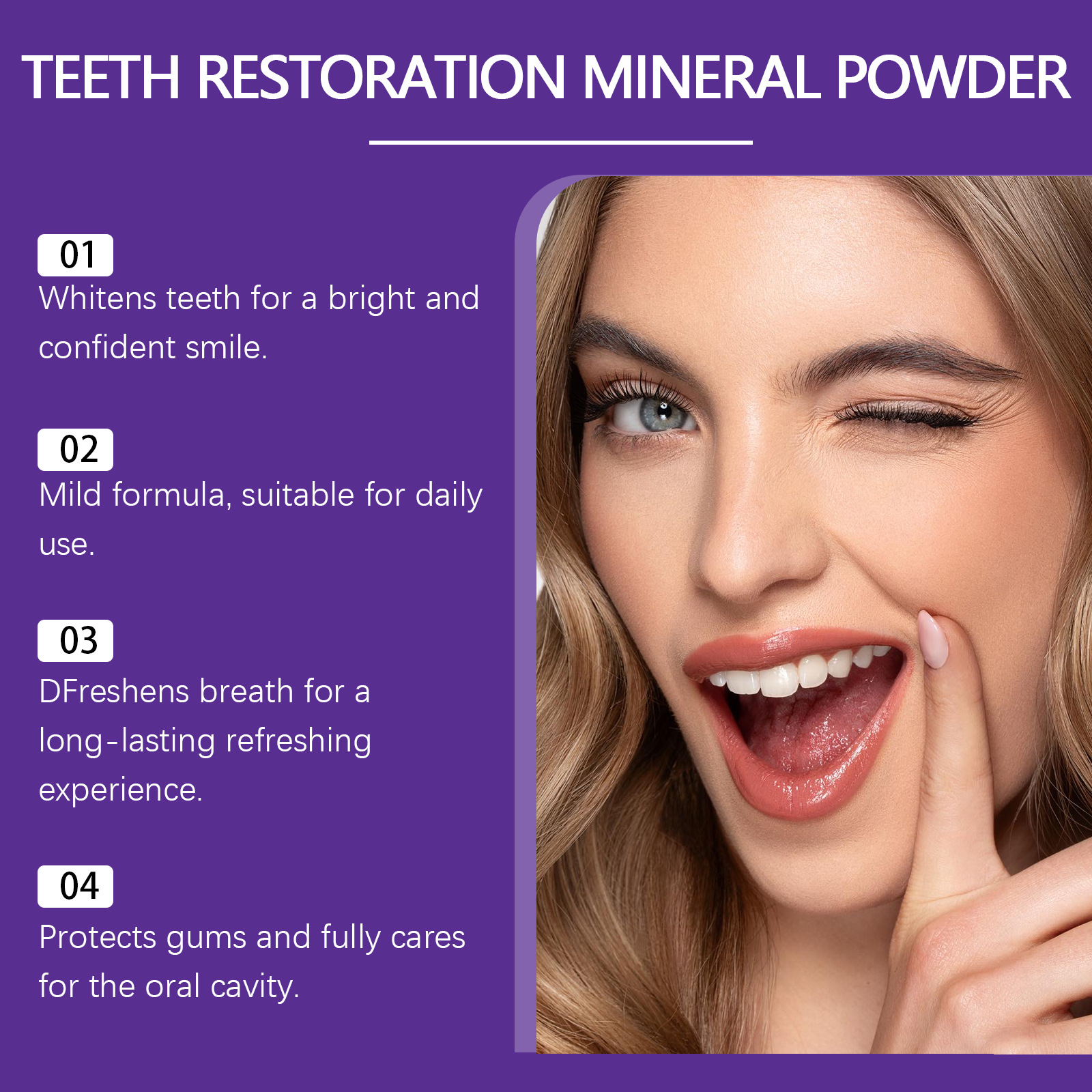 Teeth Restoration Mineral Powd - Teeth Whitening Quotes 评论和价格