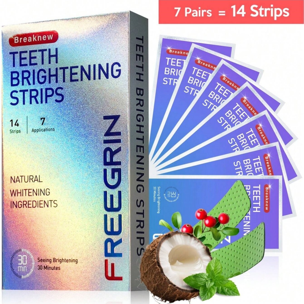 Deluxe Whitening Teeth Sticker - Teeth Whitening Quotes 评论和价格