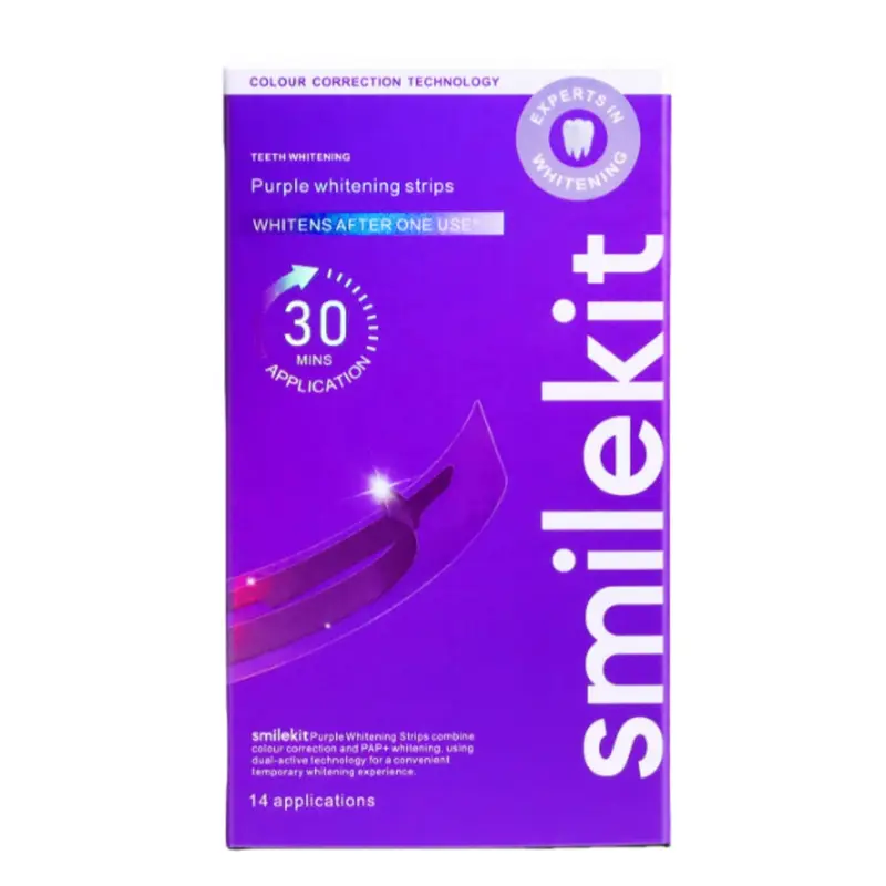14 Pairs Purple Dental Strips  - Teeth Whitening Quotes 评论和价格