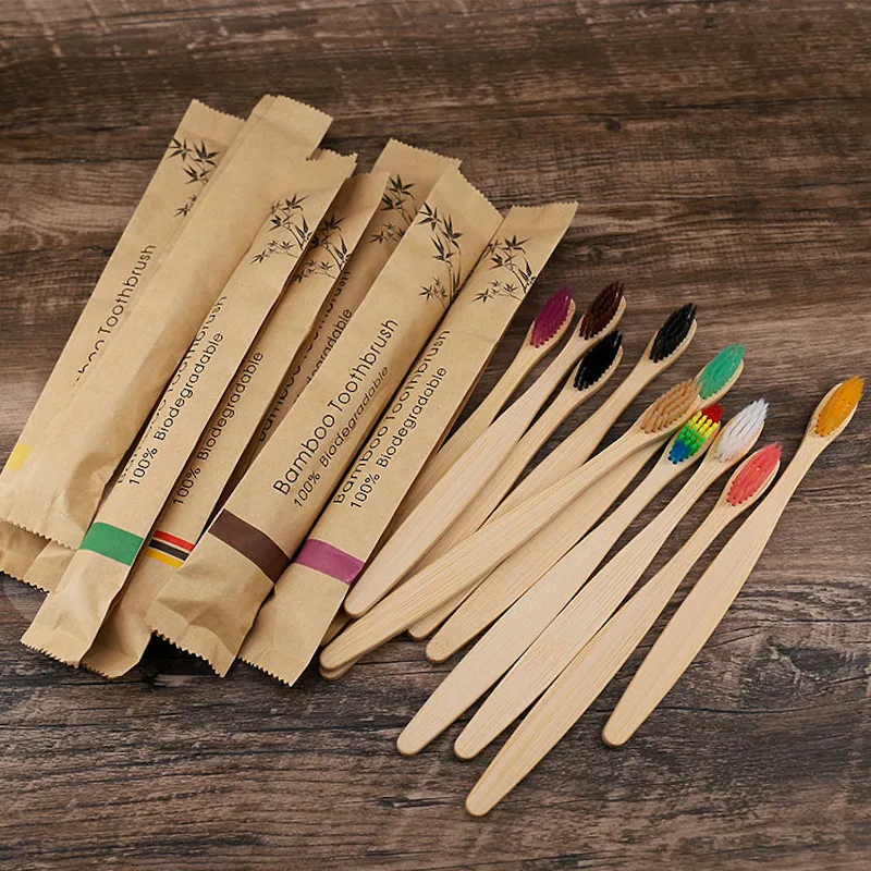 5-40pcs Colorful Natural Bambo - Teeth Whitening Co 评论和价格