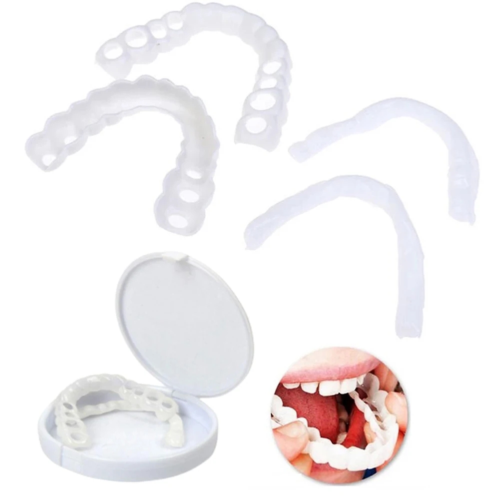 Reusable Temporary False Teeth - Teeth Whitening Uneven 评论和价格
