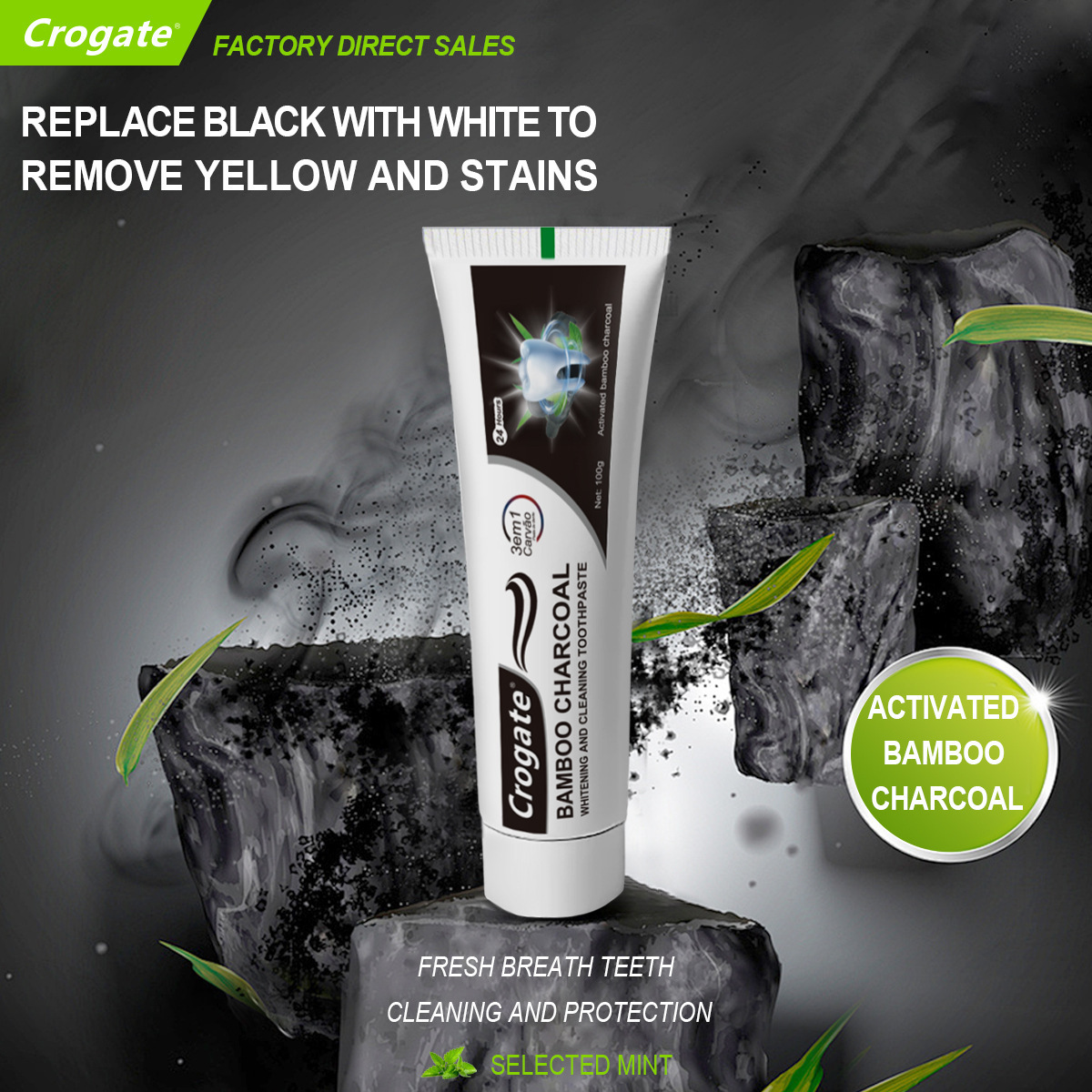 @@Whitening Toothpaste Bamboo  - Teeth Whitening Co 评论和价格